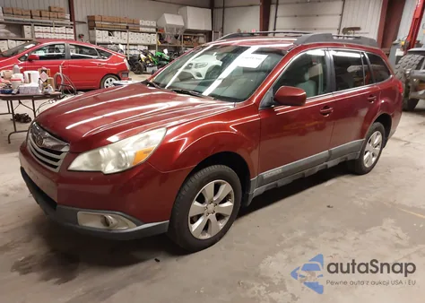 2011 Subaru Outback 2.5I Premium from USA, damaged, VIN 4S4BRBCC0B3311182